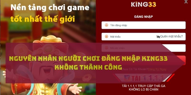 Những lưu ý quan trọng khi bạn đăng nhập tại King33